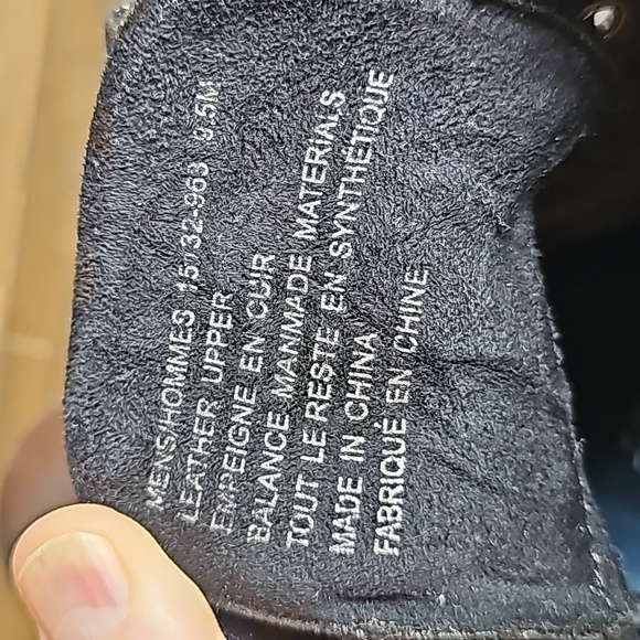 NWOT zip/laced leather sneaker boots sz 9.5 men's black and brown - Picture 6 of 8